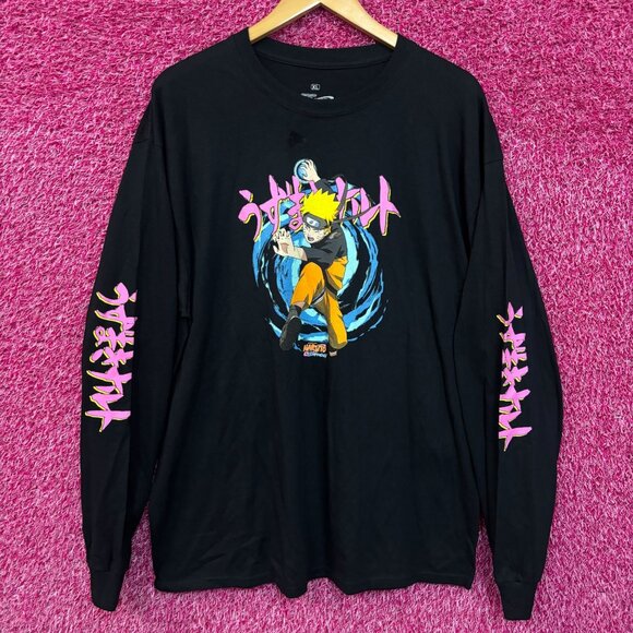 Naruto shippuden long sleeve anime tshirt size xl - Picture 1 of 5